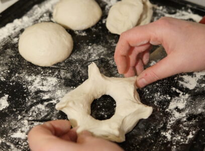 Sternenbrötchen zum Advent